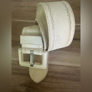 Vintage Minoronzoni by Davco Leather Belt